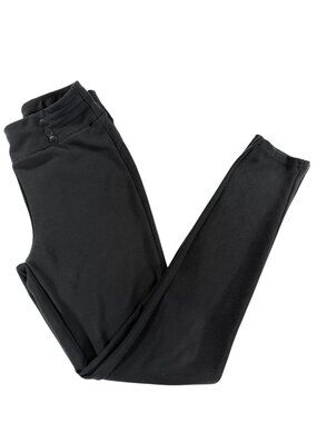 Women's Black Business Stretch Pull On Pants Size M